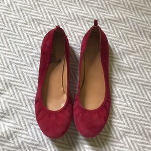 Audrey Brooke Maroon Flats
